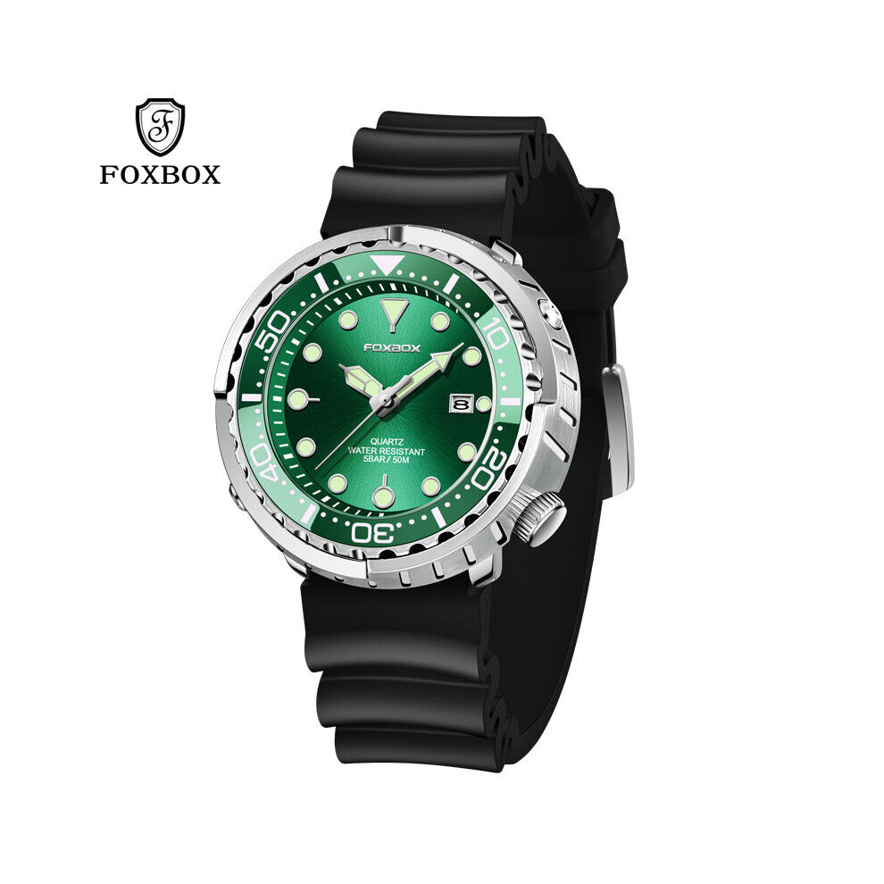 Watches Sports Waterproof Watches Quarzt Stainless Steel Wristwatch 50M Diving Date Watch Men relogio masculino