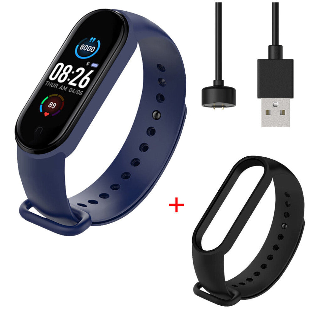 M5 Smart Band Sports Digital Watch with Heart Rate Sleep Monitoring Activity Clock Fitness Tracker Bracelet for Android IOS