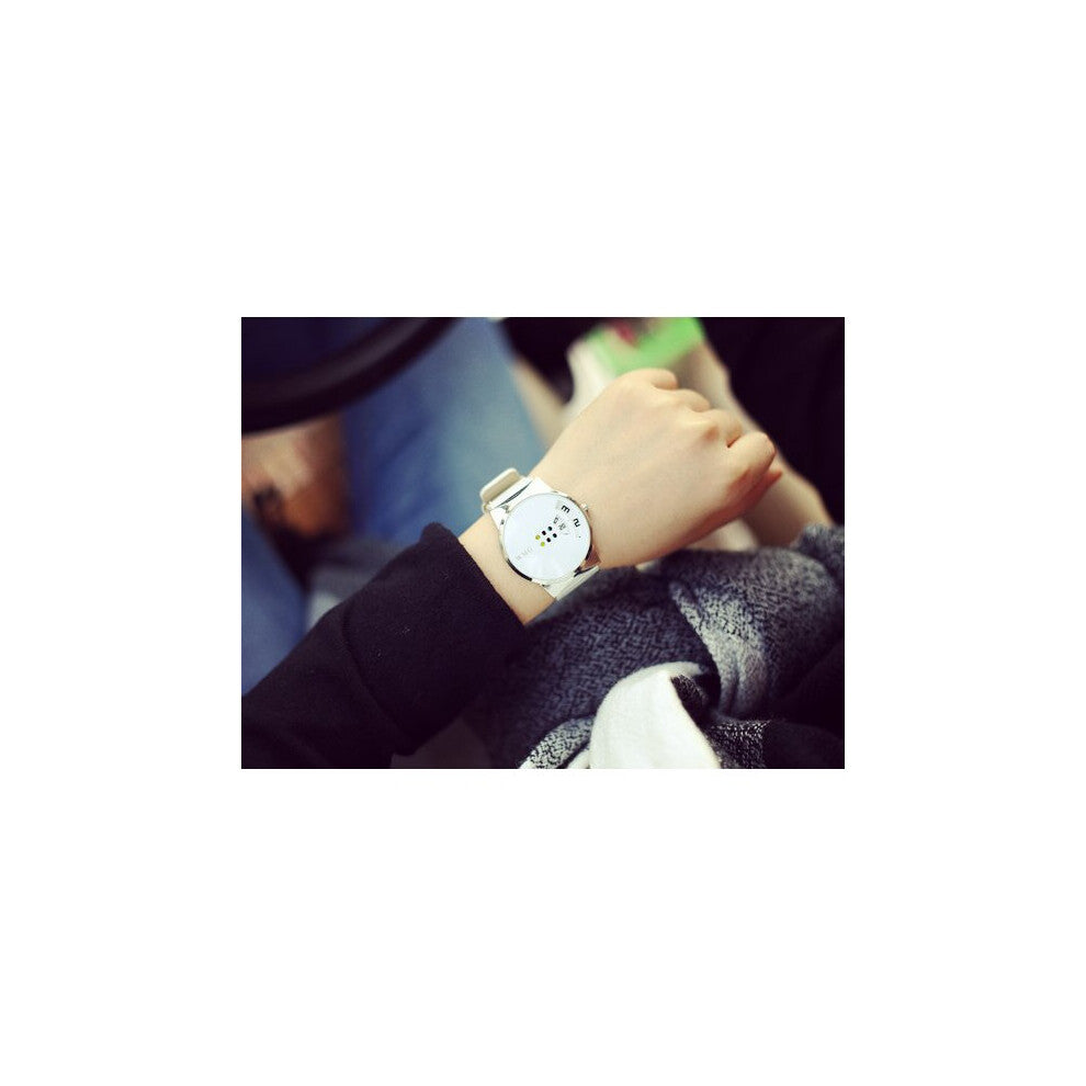 Casual Colorful Turntable Second Hand Women Men Watches Leather Strap Wristwatch For Students Relogio Feminino Masculino