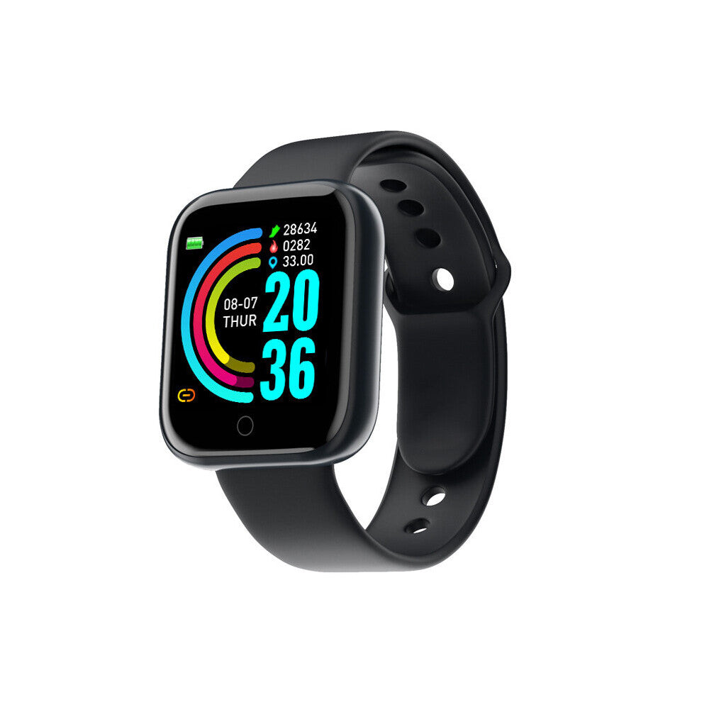 D20 Smart Digital Watch Women Men with Heart Rate Monitor Pedometer Remote Control Camera Fitness Tracker for IOS Android Phones