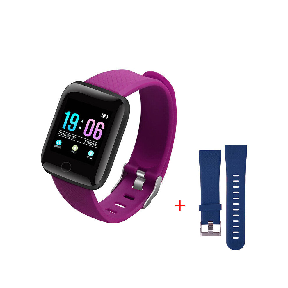 Smart Men's And Women's Watch touch Heart Rate Sleep Monitoring Pedometer IP67 Waterproof Watch For Android IOS montre