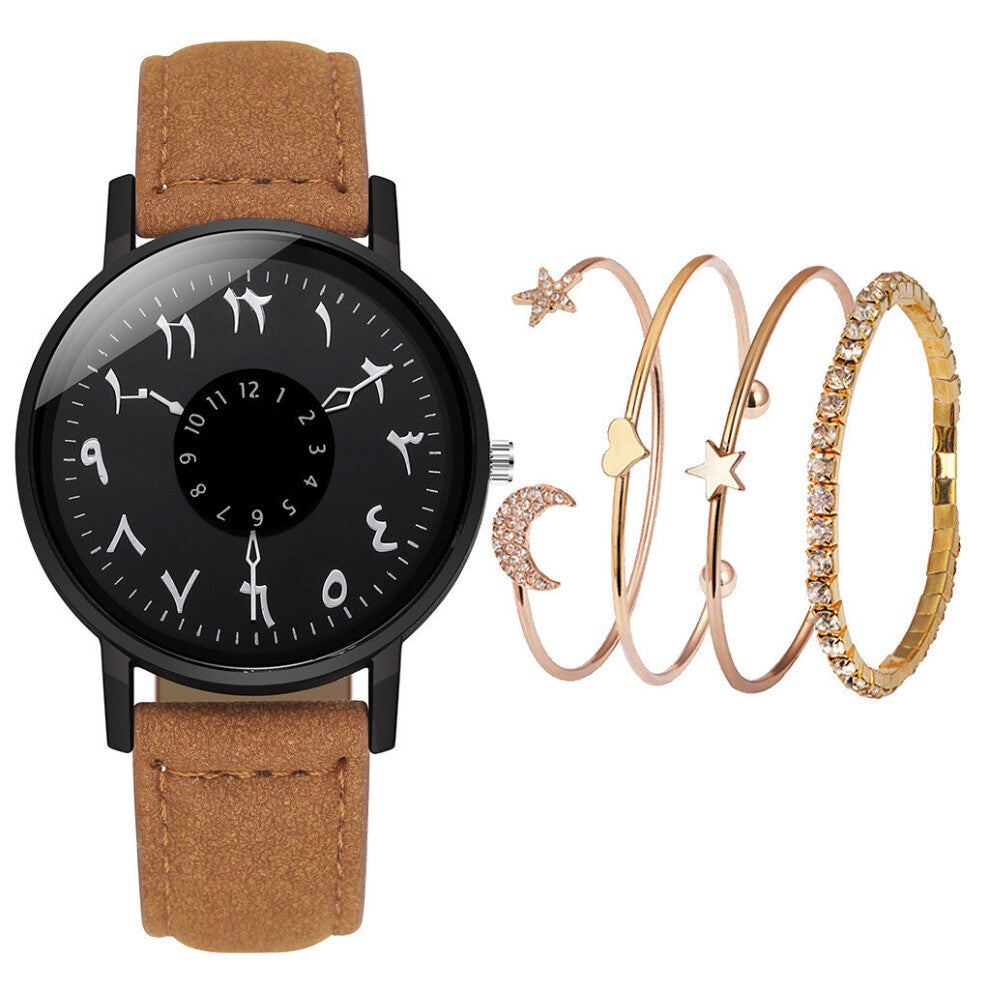 European Suit Watch Small Bracelet Delicate Beauty And Casual Women's Watch Watch for Blind Women