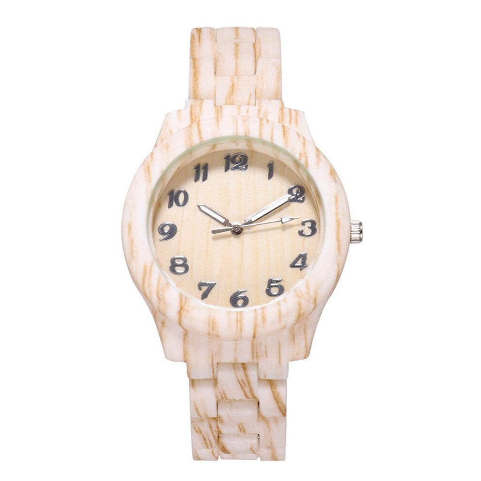 Wristwatch for Men High-End Wood Grain Men's Watch British Style Digital Wood Grain Quartz Watch Relogio Masculino #35