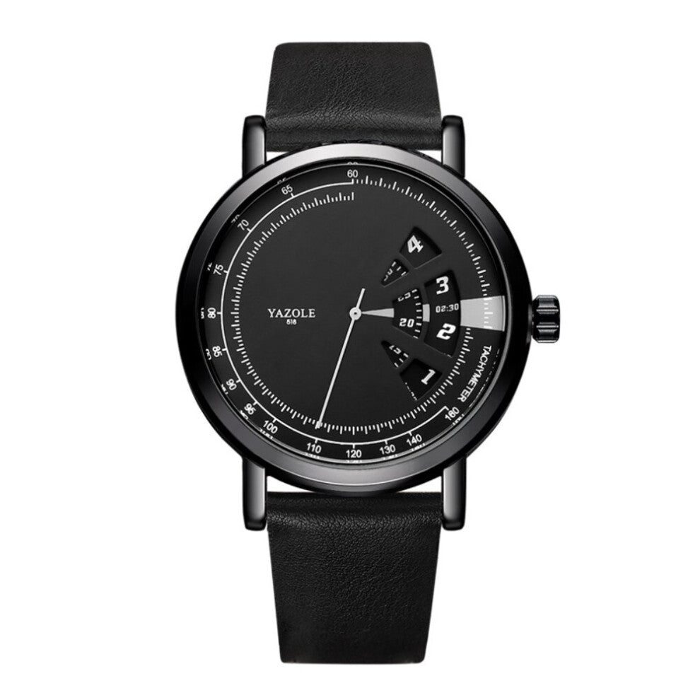 Women's Watchs Vintage Leather Watch Strap Apply To Version Personality Turntable Men and Women Watch