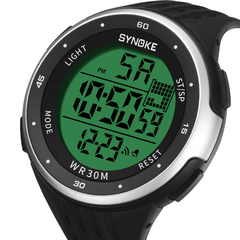 Military Men's Watches Sport Waterproof LED Big Dial Digital Watch Male Electronics Clock Relogio Masculino