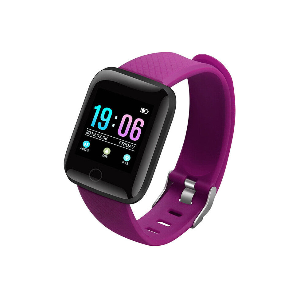 116PLUS Sport Smart Watches Clock Woman Smart Watch Bluetooth Blood Pressure Measurement Heart Rate Monitor Wristwatch Bracelet