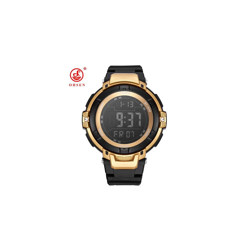 Electronic Led Digital Wristwatch relogio masculino Men Male Green 50M Diving Outdoor Sport Alarm Hand Clock