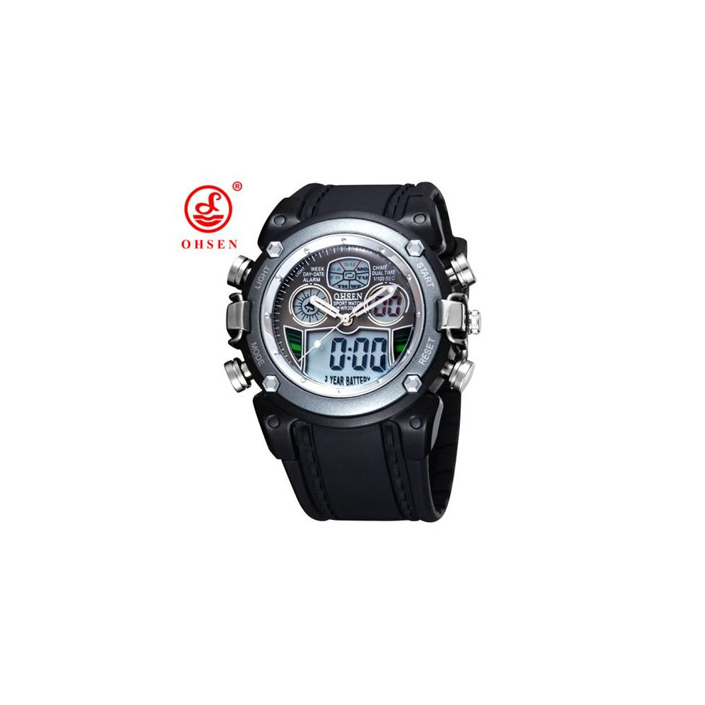 Men Wristwatches Men Sports Watches Analog Digital Quartz Wristwatches Men Military Watch Back Light reloj hombre