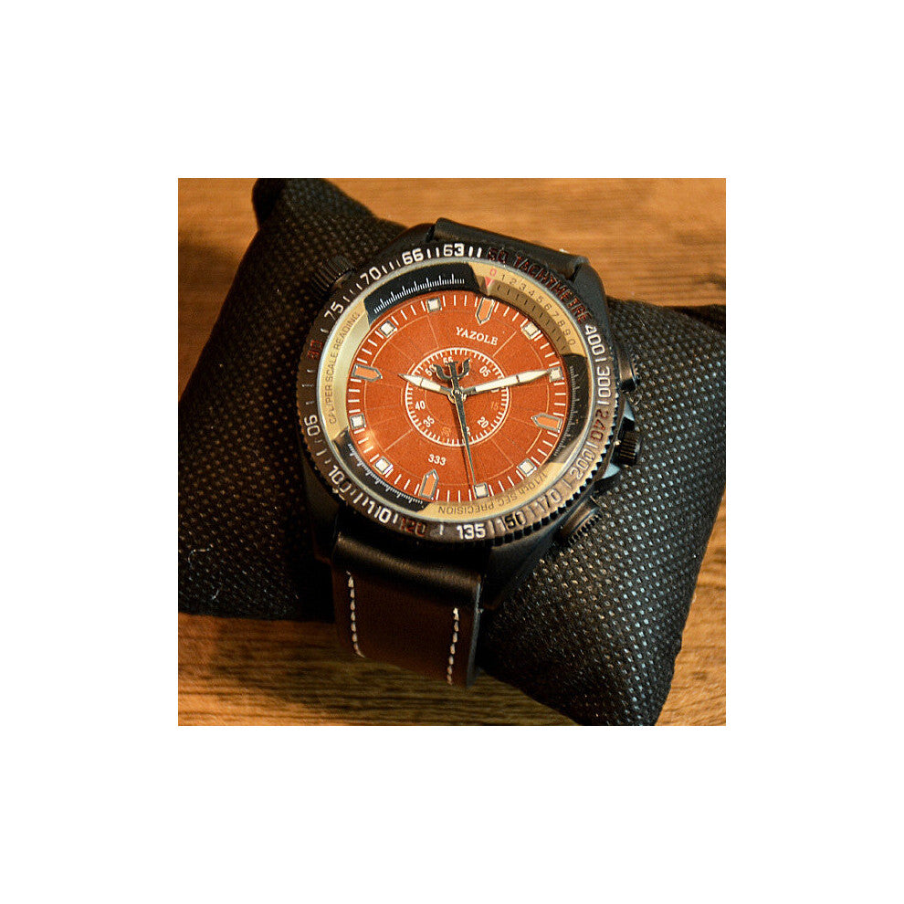 Style Sports Quartz Movement Men Watch Luminous Function with Large Dial Relogio Masculino 333