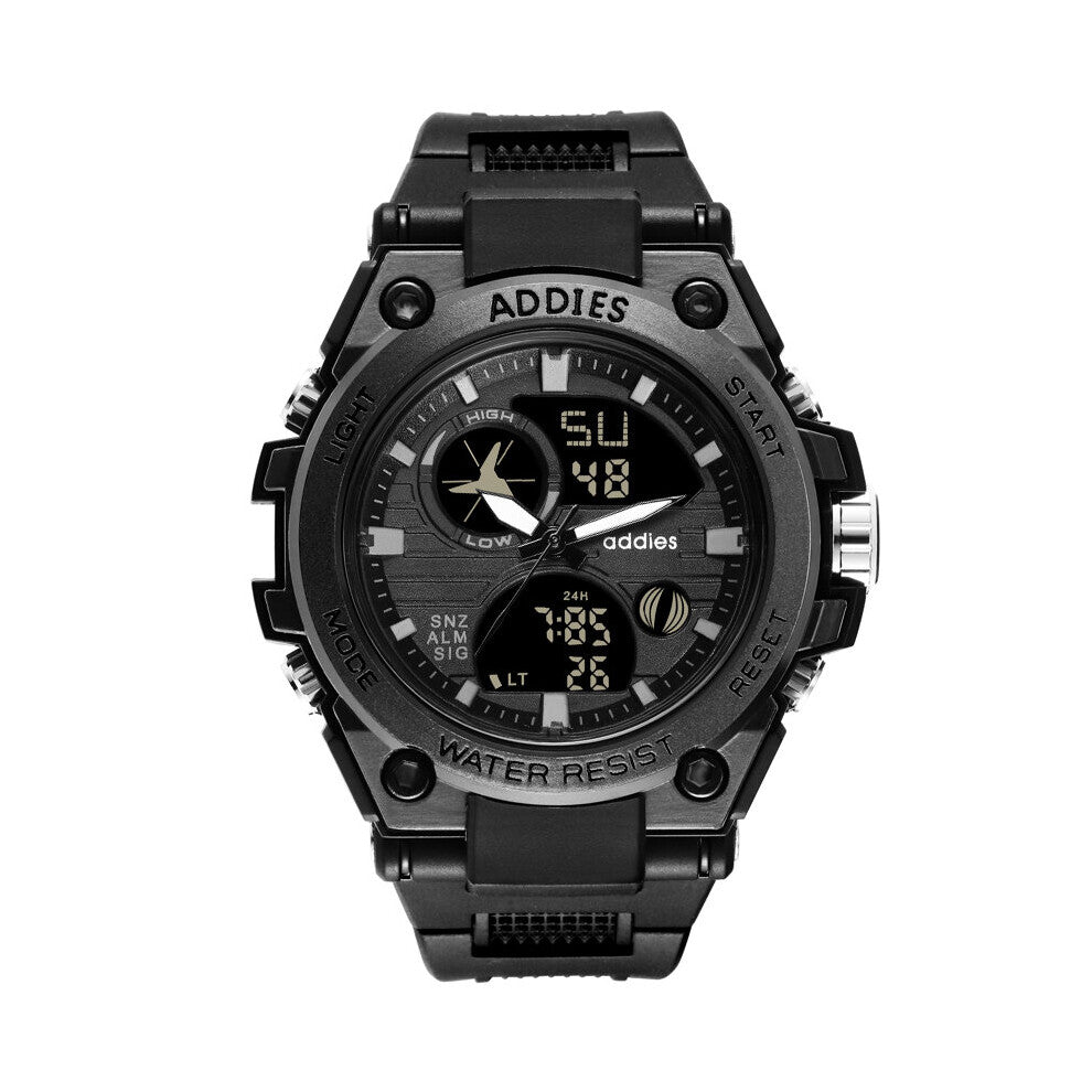 Watch Men Military Sports Watches Silicone Dual Display Analog Digital Quartz Wristwatches Man Clock Reloj Hombre