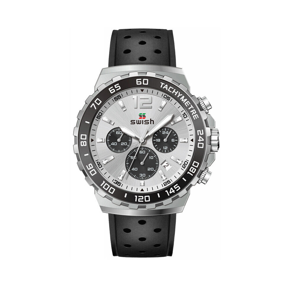 Men Watches Waterproof Sports Watch Silicone Strap Chronograph Quartz Clock Relogio Masculino