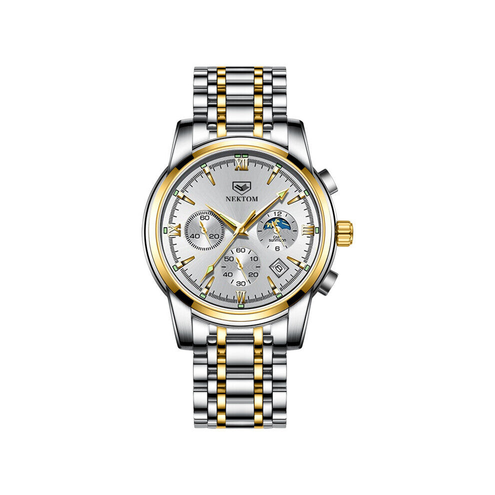 Man Top Men Watches Business Watch Stainless Steel Wristwatch Waterproof Quartz Sports Watches For Men