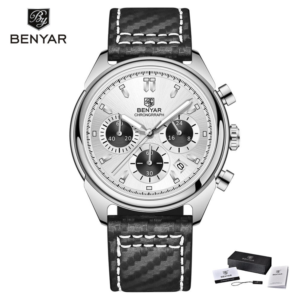 Men's Sports Quartz Watches Top Vintage Chronograph Relogio Masculino Watch For Men Reloj