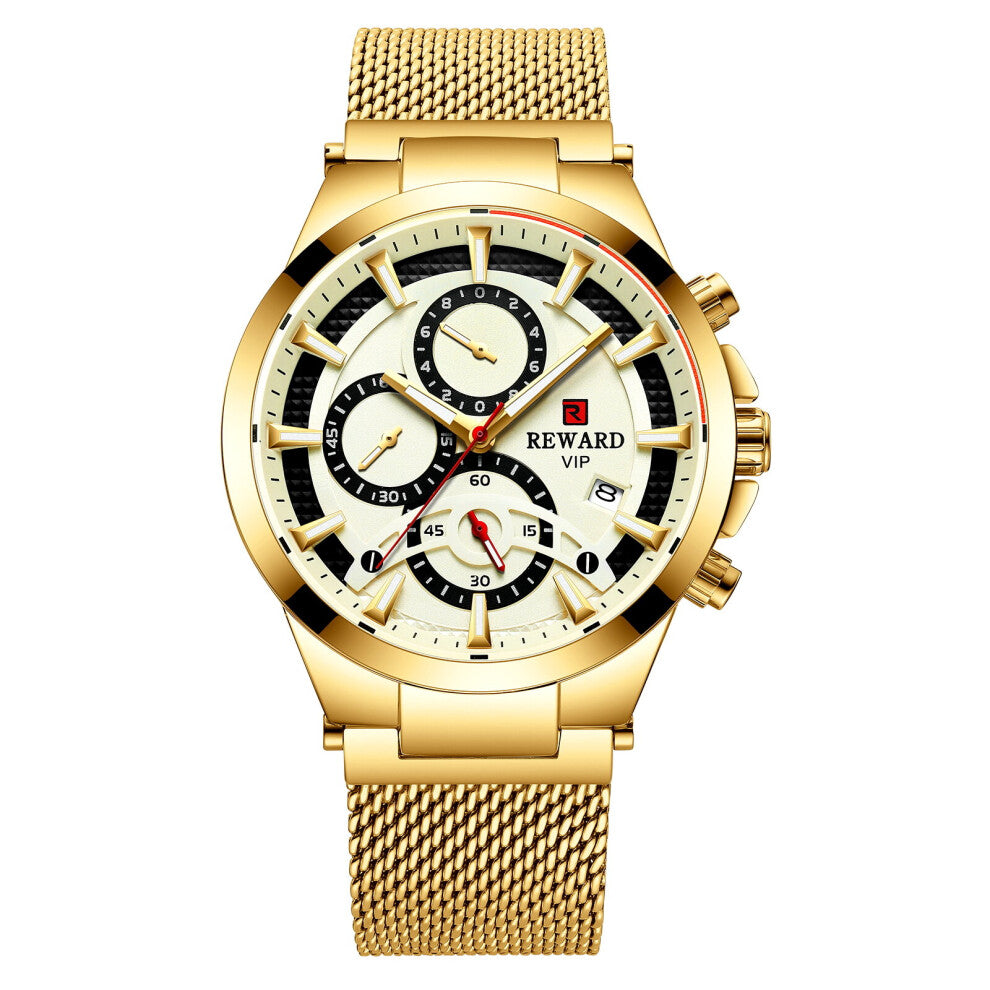 REWARD Watches Men Waterproof Casual Sports Mens Watch Top Male Clock Business Quartz Wristwatch Relogio Masculino