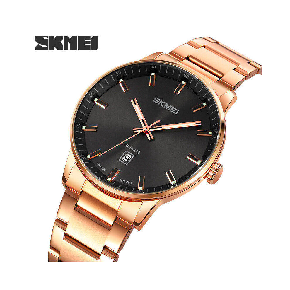 Men Watch Top Sports Quartz Mens Watches Full Steel Date Waterproof Luminous Wristwatch Men Relogio Masculino