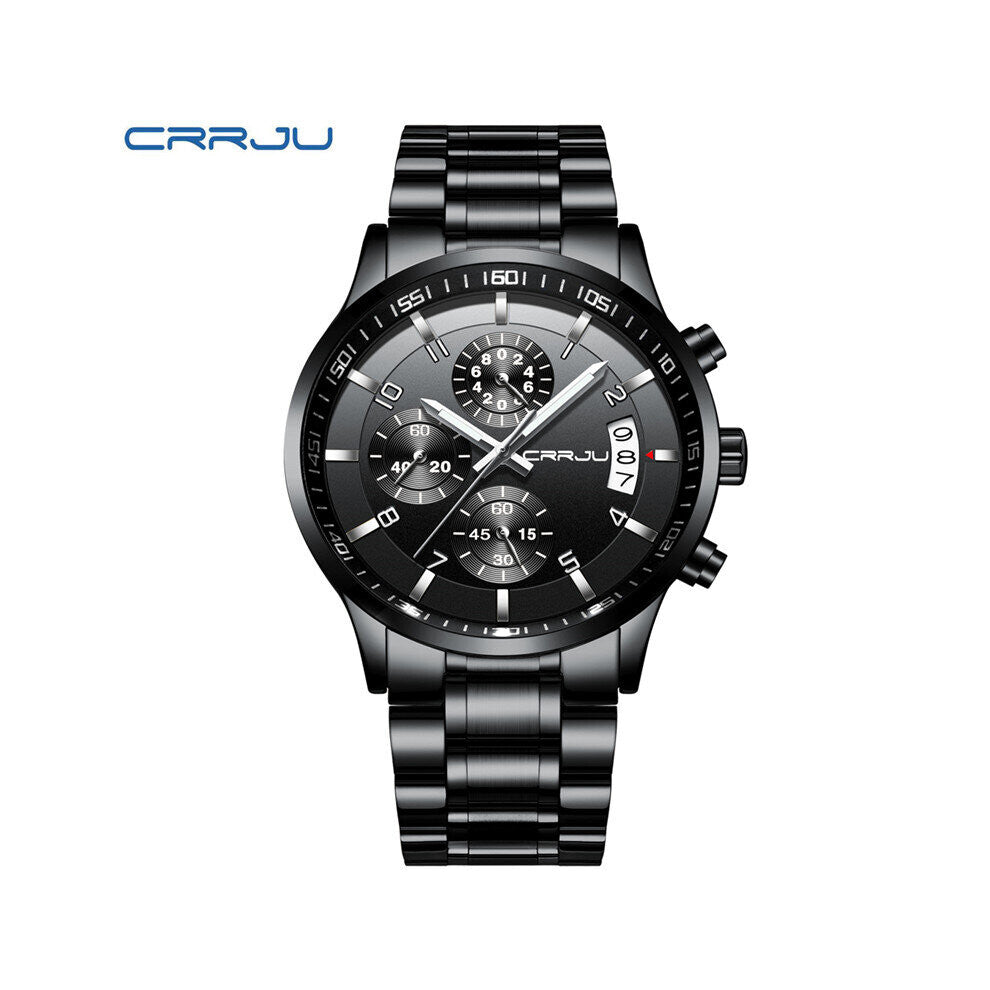 Watch Mens Sports Waterproof Top Quartz Clock Business Full Steel Mens Watches Relogio Masculino