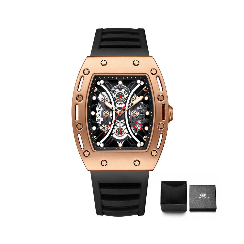 MINI FOCUS Top Men Mens Watch Quartz Sports Waterproof Male Watches Clock Male Dress Watch Man