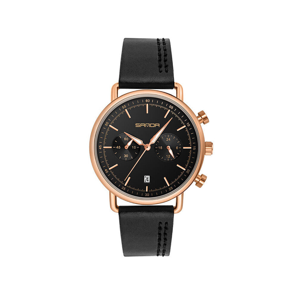 Top Modern Men's Watches Casual Waterproof Watch Gentleman Sports Street Wear Wristwatch For