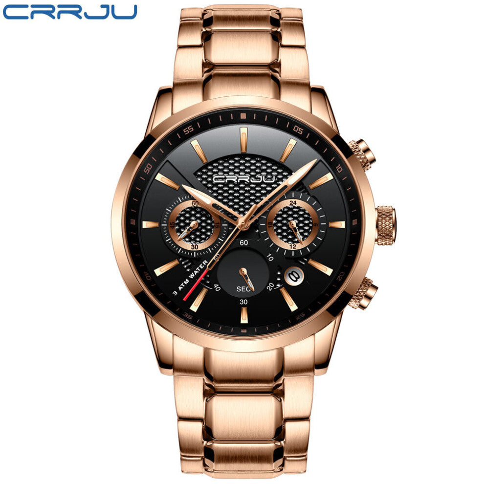 Chronograph Men's Watch Waterproof Sport Watch Men Watch Mens Watches Top Steel Male Clock Relogio Masculino