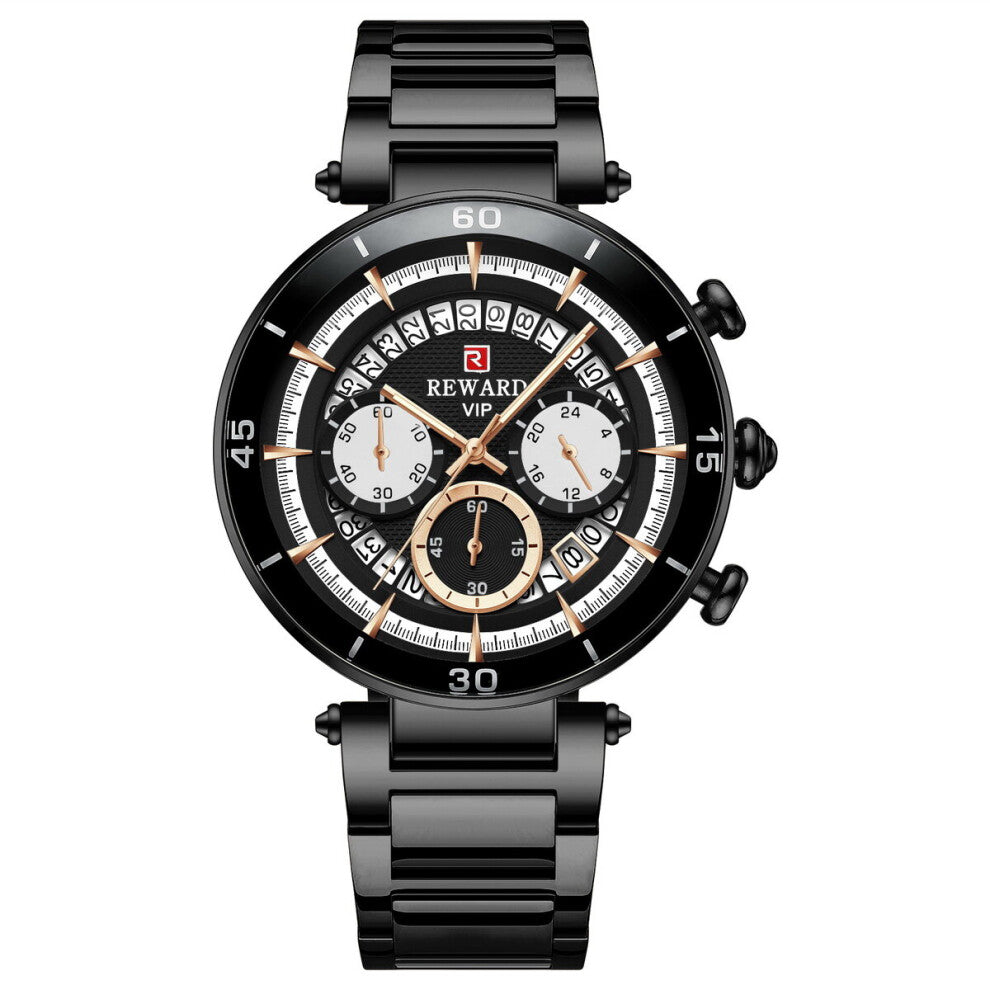 REWARD Top Women Watches Waterproof Quartz Clock Ladies Stainless Steel Strap Wristwatch Relogio Feminino