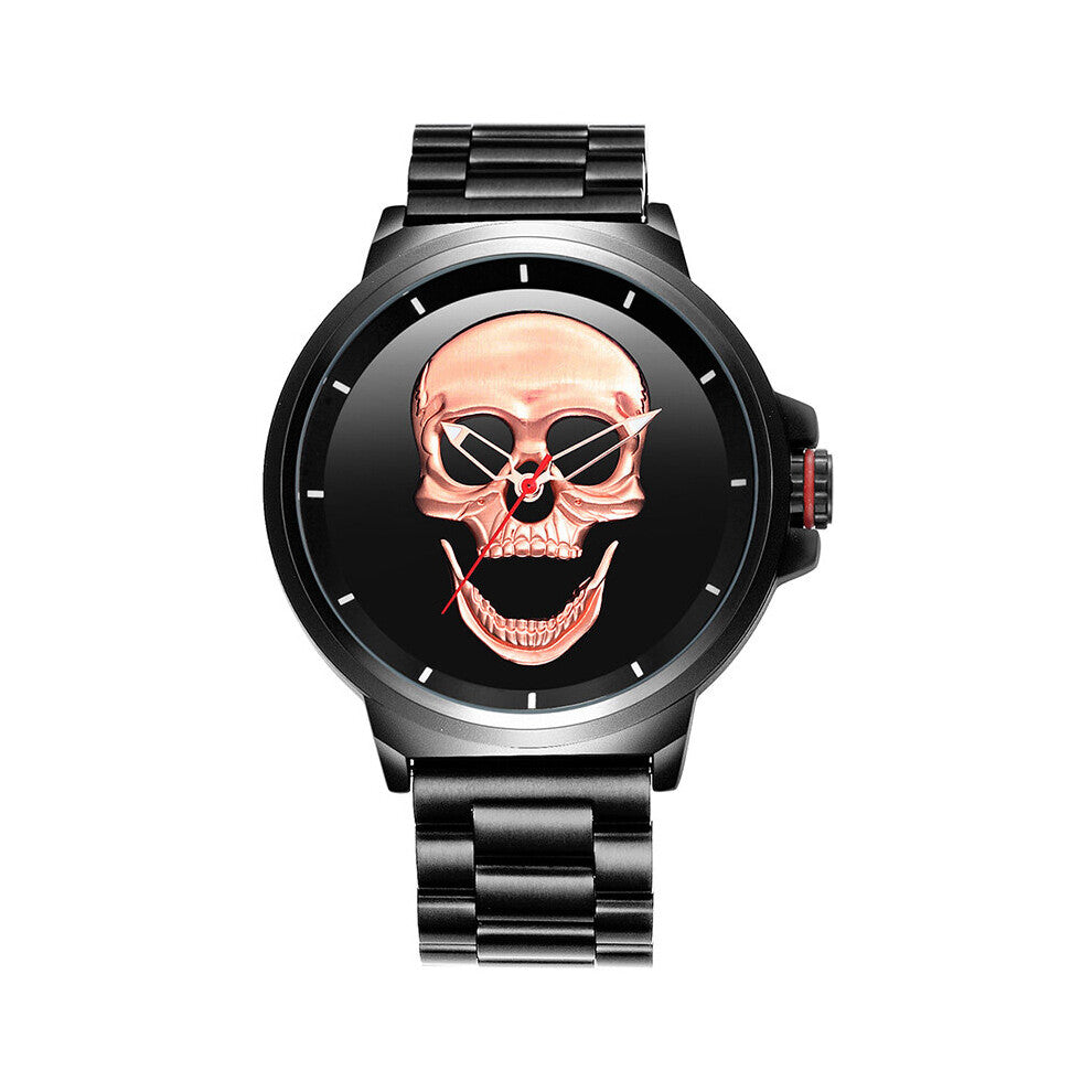 Richard Male Sports Quartz Military Steel Wrist Watch Unique Skull Watches Men Pirates of the Watch