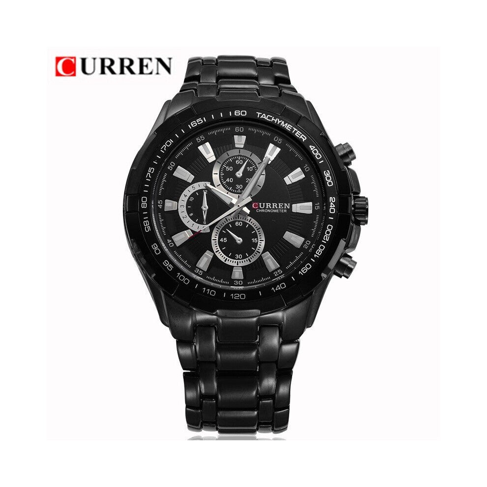 Men Watches Top Men Military Wrist Watches Full Steel Men Sports Watch Waterproof Relogio Masculino 8023