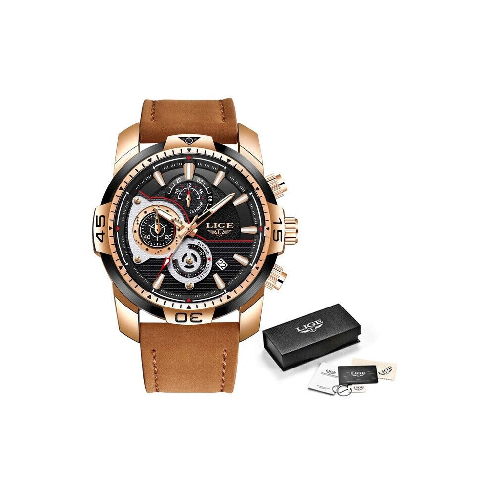 Silicone Strap Men Watch Top Business Luminous Quartz Watch Men Casual Waterproof Date Clock