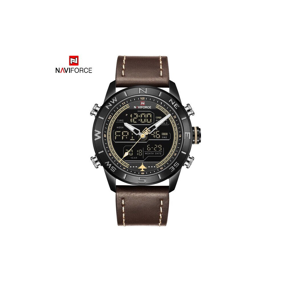 To Sport Watch Analog Quartz Digital Wrist Watch Military Waterproof Dual Time Luminous Display Relogio