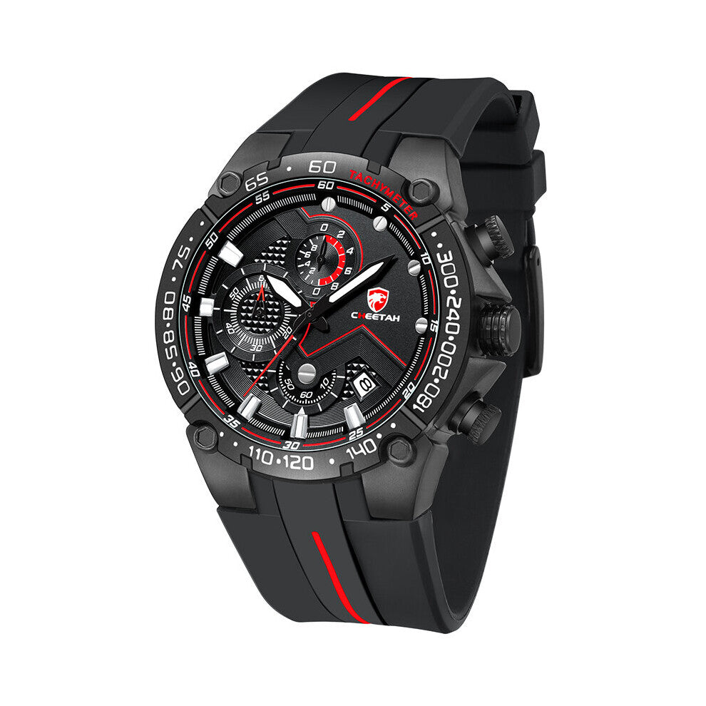 Men?s Watches Top Rose Waterproof Quartz Watch Men Chronograph Male Sport Military Wristwatch