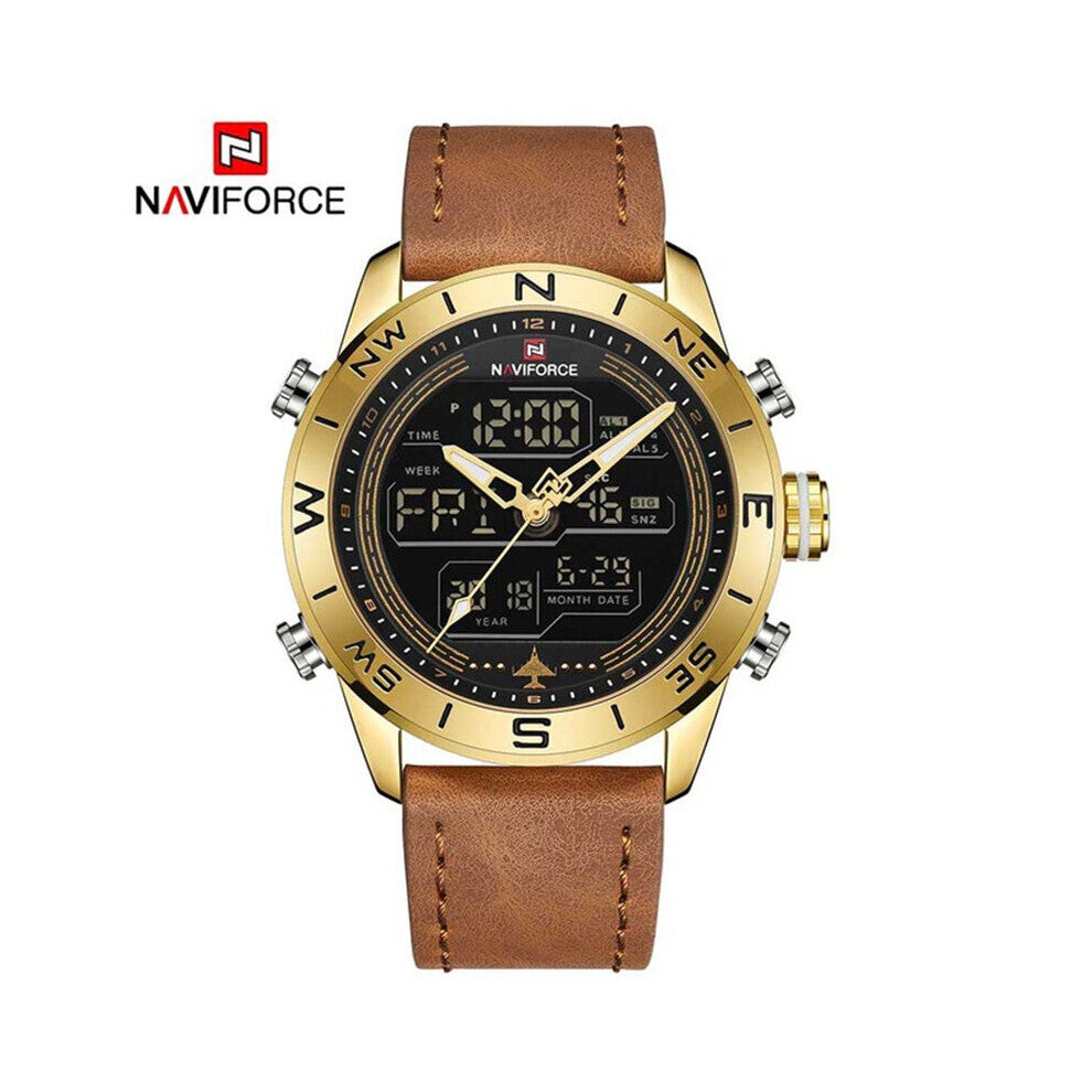 Men's LED Analog Quartz Watch Men Sport Watches Army Military Waterproof Wrist Watch Male Relogio Masculi