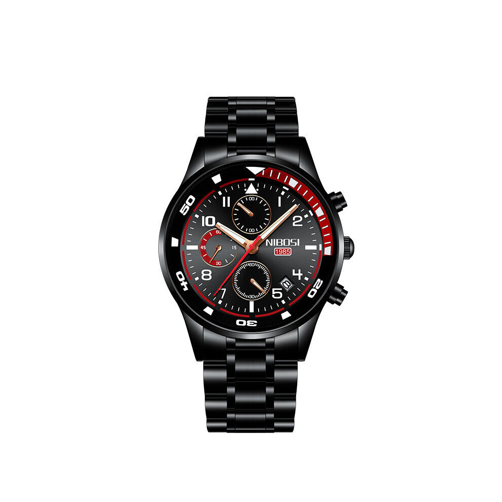 Watches Men Sport Quartz Wrist Watch Casual Waterproof Luminous Stainless Steel Relogio Masculino