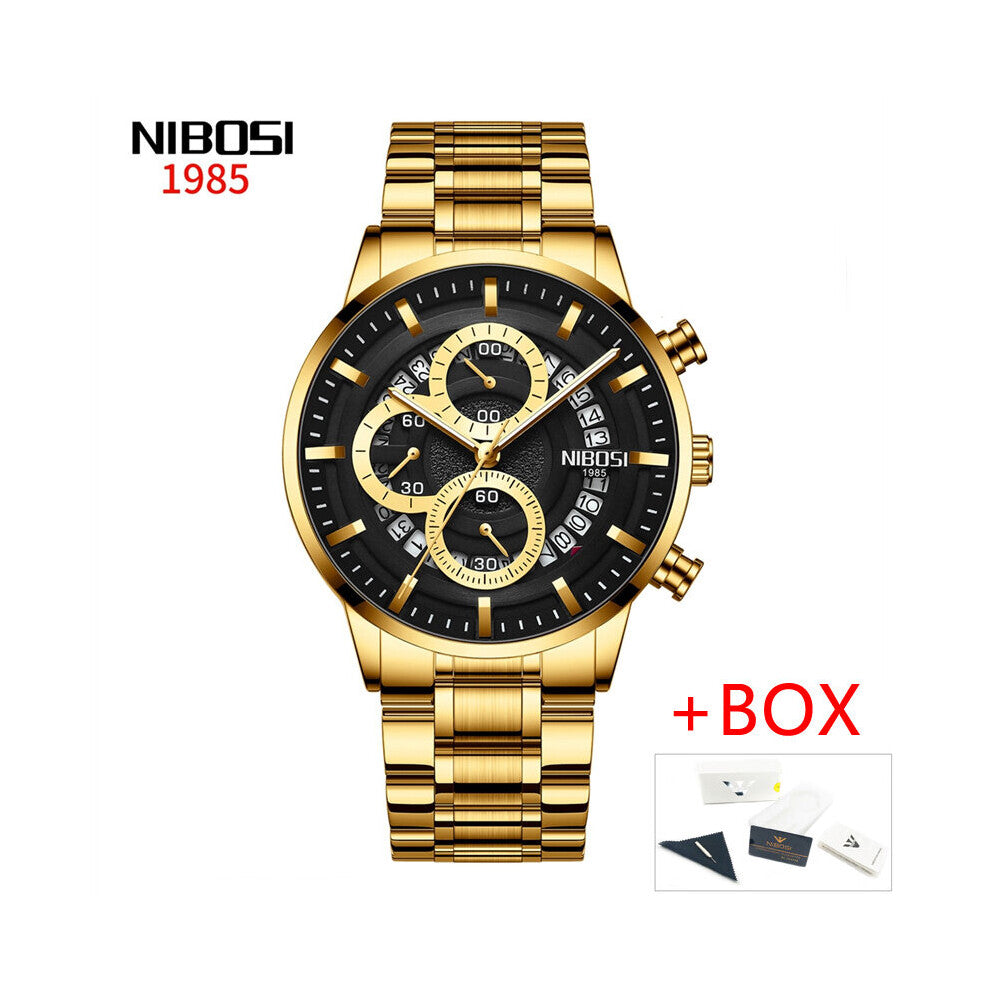 Men Watches Top Famous Quartz Wristwatch Waterproof Date Chronograph Military Men's Watch Relogio Masculino