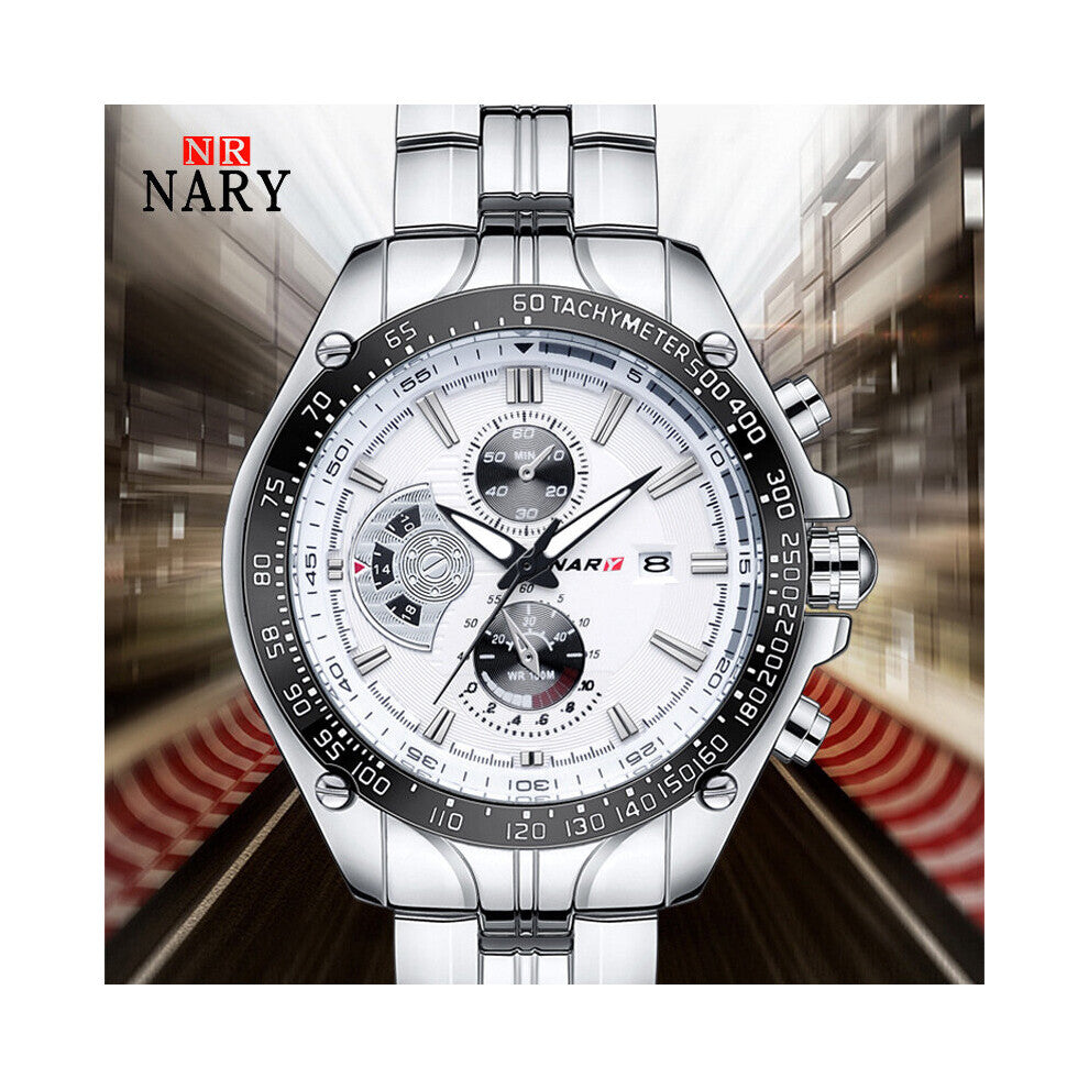 Men Watches Famous Business Push Button Hidden Clasp Waterproof Quartz Calendar Mens Watches 8026