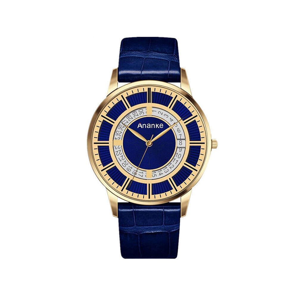 Men's Watches Top Quartz Wrist Watch Men Business Leather Strap Sport Waterproof Clock Relogio Masculino