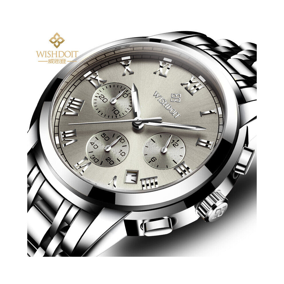 Men's Waterproof Watch Multi-function Sports Outdoor Luminous Men's Quartz Watch Relogio Masculino