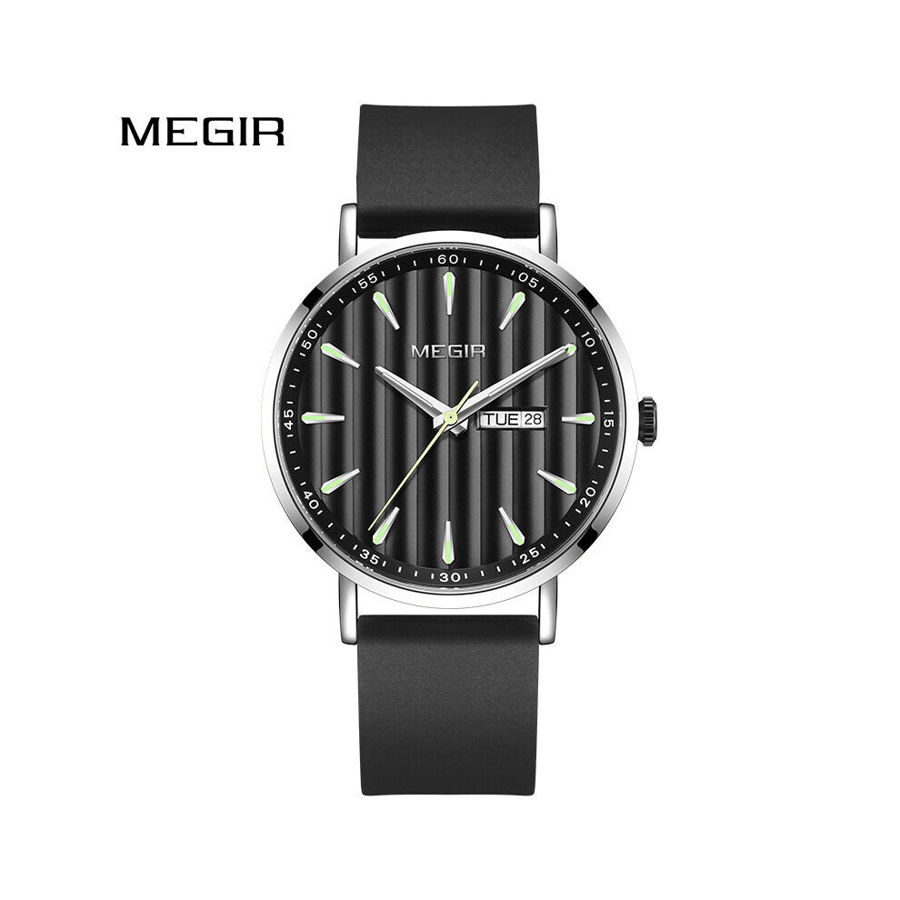 Business Watch Men Waterproof Men's Sports Silicone Watches Top Army Military Quartz Wristwatches Male Clock