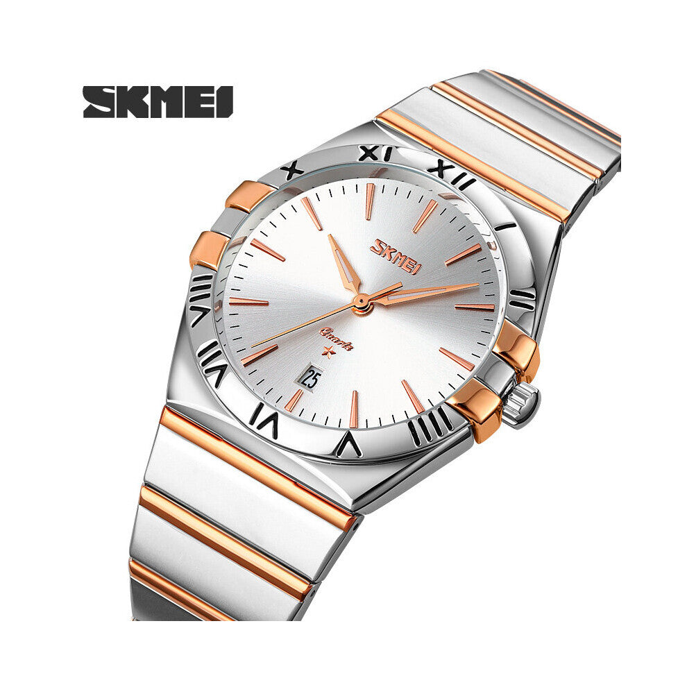 Sport Wristwatches For Man Top Stainless Steel Waterproof Clocks Men Watch Military Quartz WristWatch Montre Homme