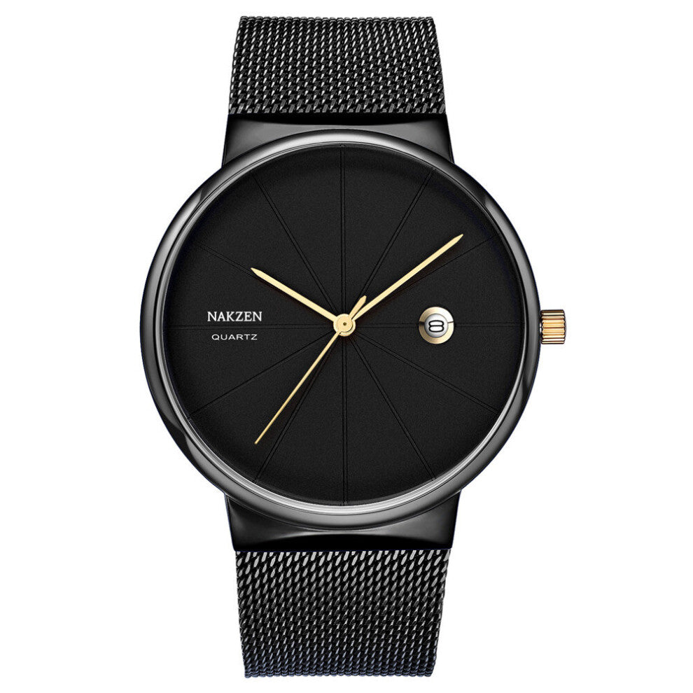 Men Quartz Watch Creative Steel Band Casual Men's Watches Waterproof Male Clock Relogio Masculino