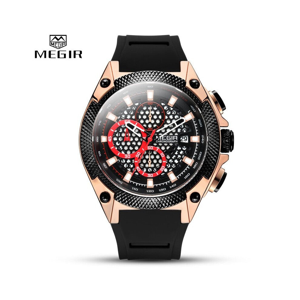 Men Watch Sport Chronograph Military Clock Waterproof Date Quartz Mens Watches Relogio Masculino