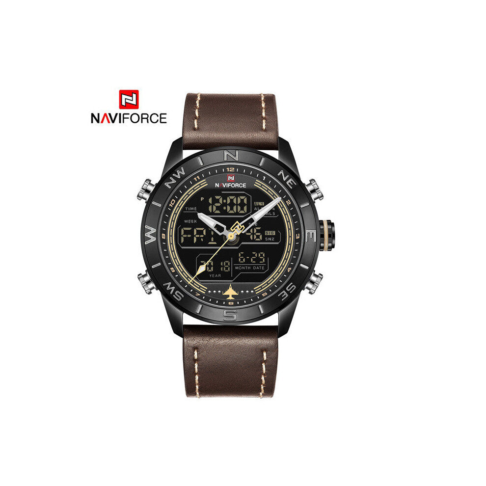 Top Sport Men Watch Casual Leather Quatz Wristwatch Waterproof Watches Men relogio masculino clock