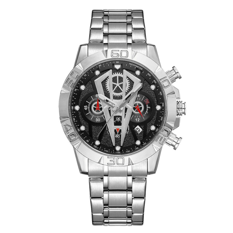 Golden Relogio Masculino Mens Watches High Quartz Watch Men Casual Slim Mesh Steel Waterproof Sport Watch