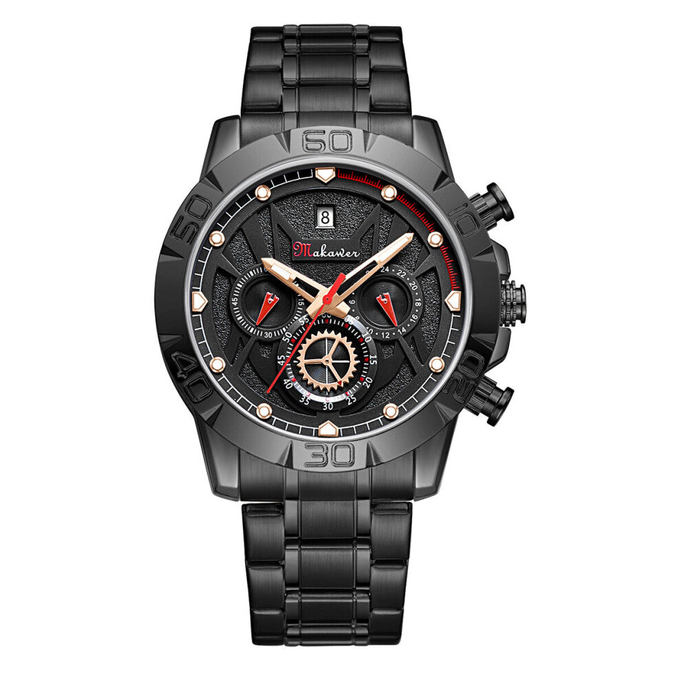 High Stainless Steel Watch Men Watches Date Watch for Men Business Waterproof Quartz Watches Classic Clock