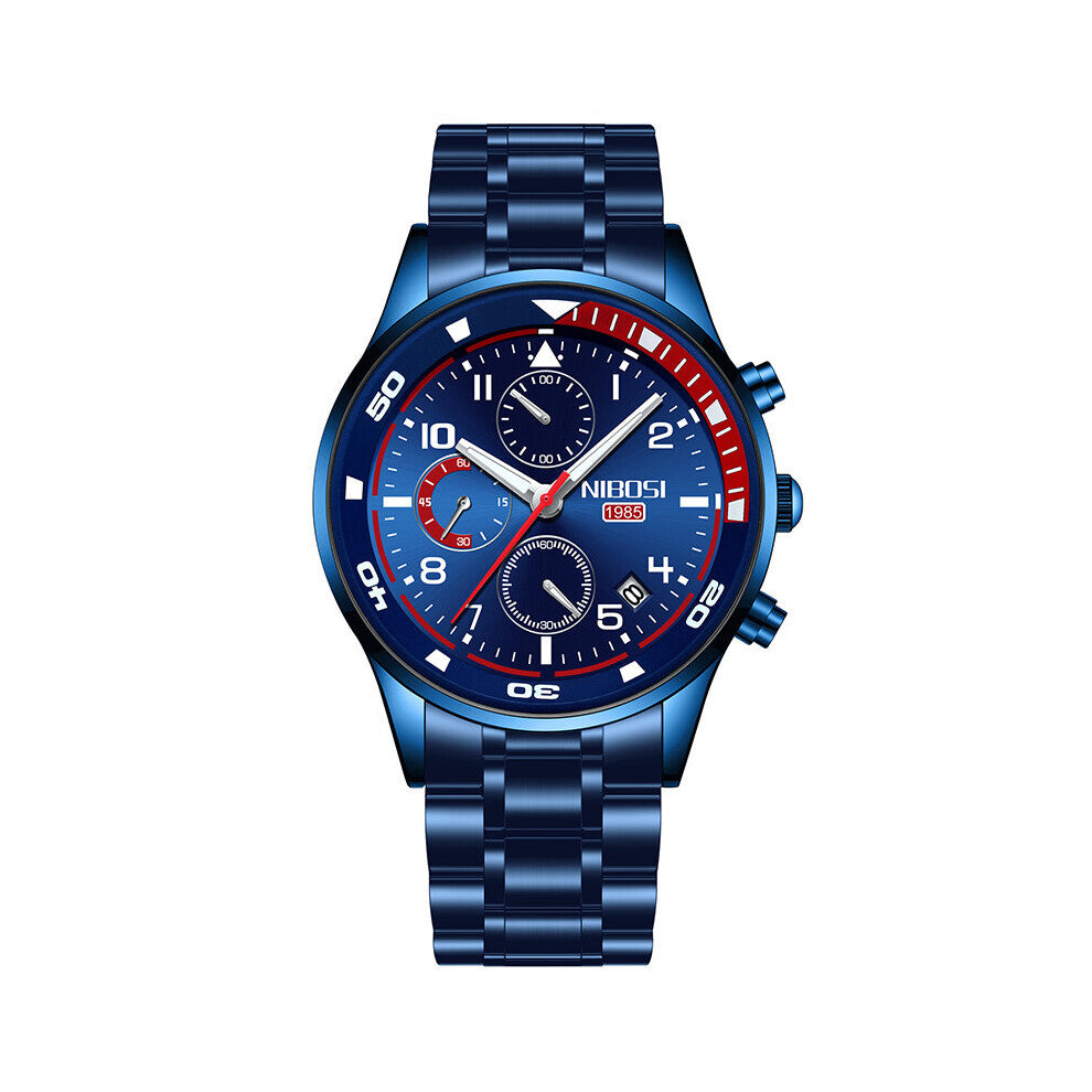 Relogio Masculino Mens Watches Top Watch Quartz Clock Men Full Steel Business Waterproof Sport Watches