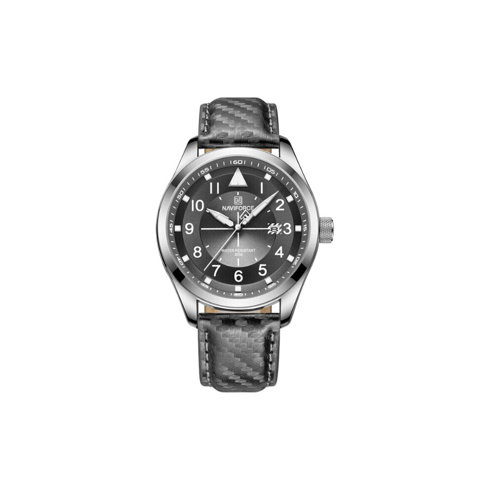 Military Sport Mens Watches Leather Strap Waterproof Wristwatch Luminous Big Dial Male Clock Relogio Masculino