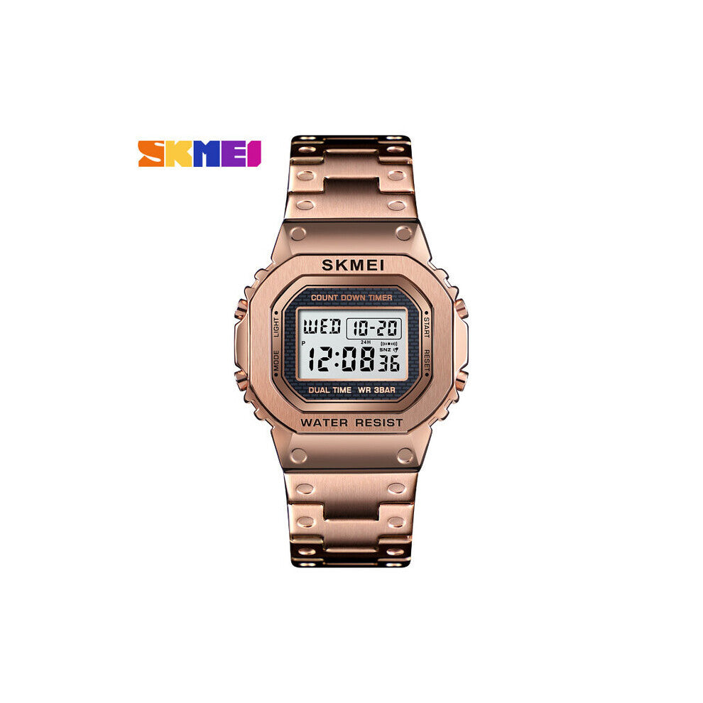 1456 Sports Watches Military Sports Watches Analog Digital stainless steel SHOCK LED Quartz Wristwatches relogio masculino