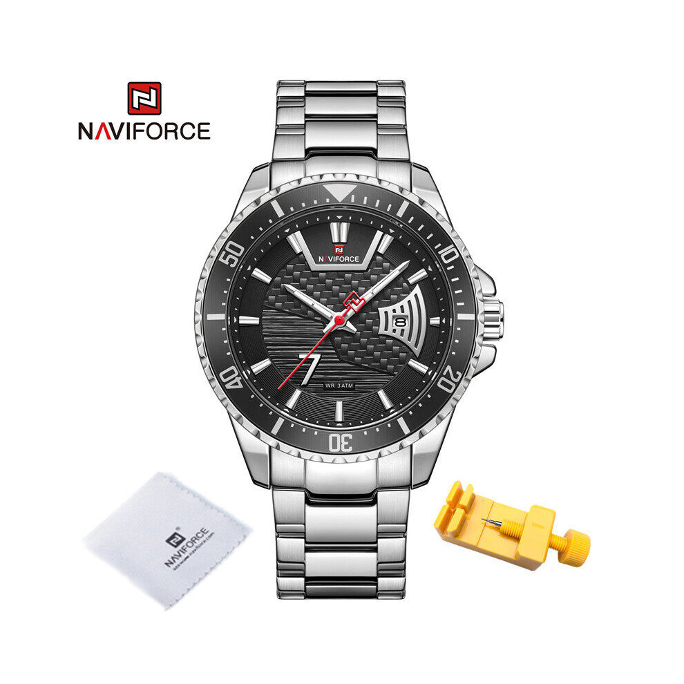 Quartz Watches for Men Business Classic Waterproof Stainless Steel Wrist watch Male Clock