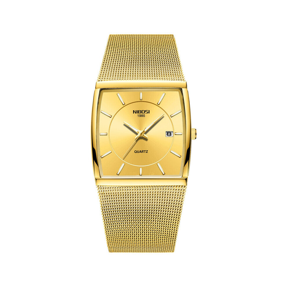 Chronograph Square Clock Sport Men Watches Waterproof Creative Watch Man Wristwatch Relogio Masculino