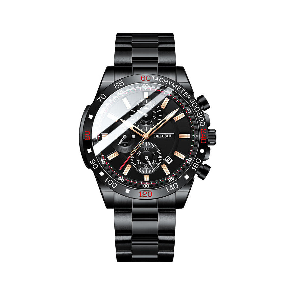 Top Men Watch Sport Waterproof Quartz Watches Men Stainless Steel Chronograph Relogio Masculino