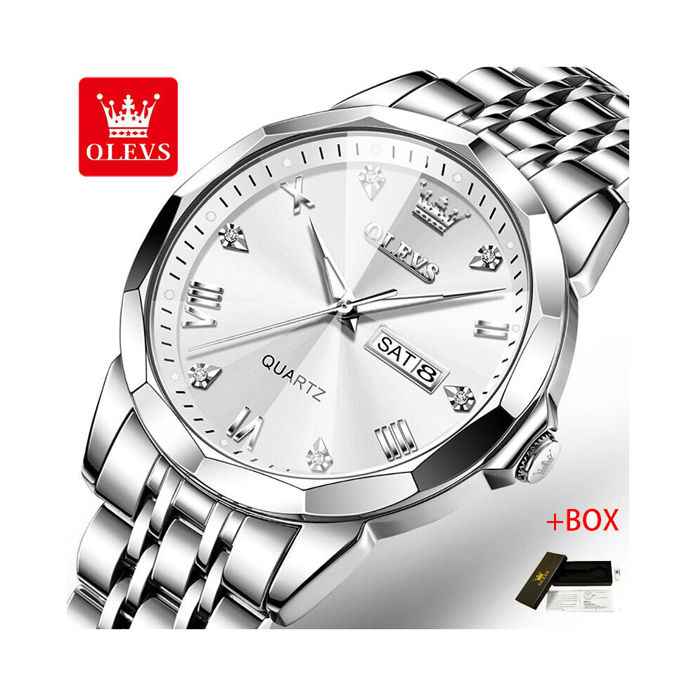 Business Watch for Men Warterproof Sports Mens Watch Top Clock Male Quartz Wristwatch Relogio Masculino