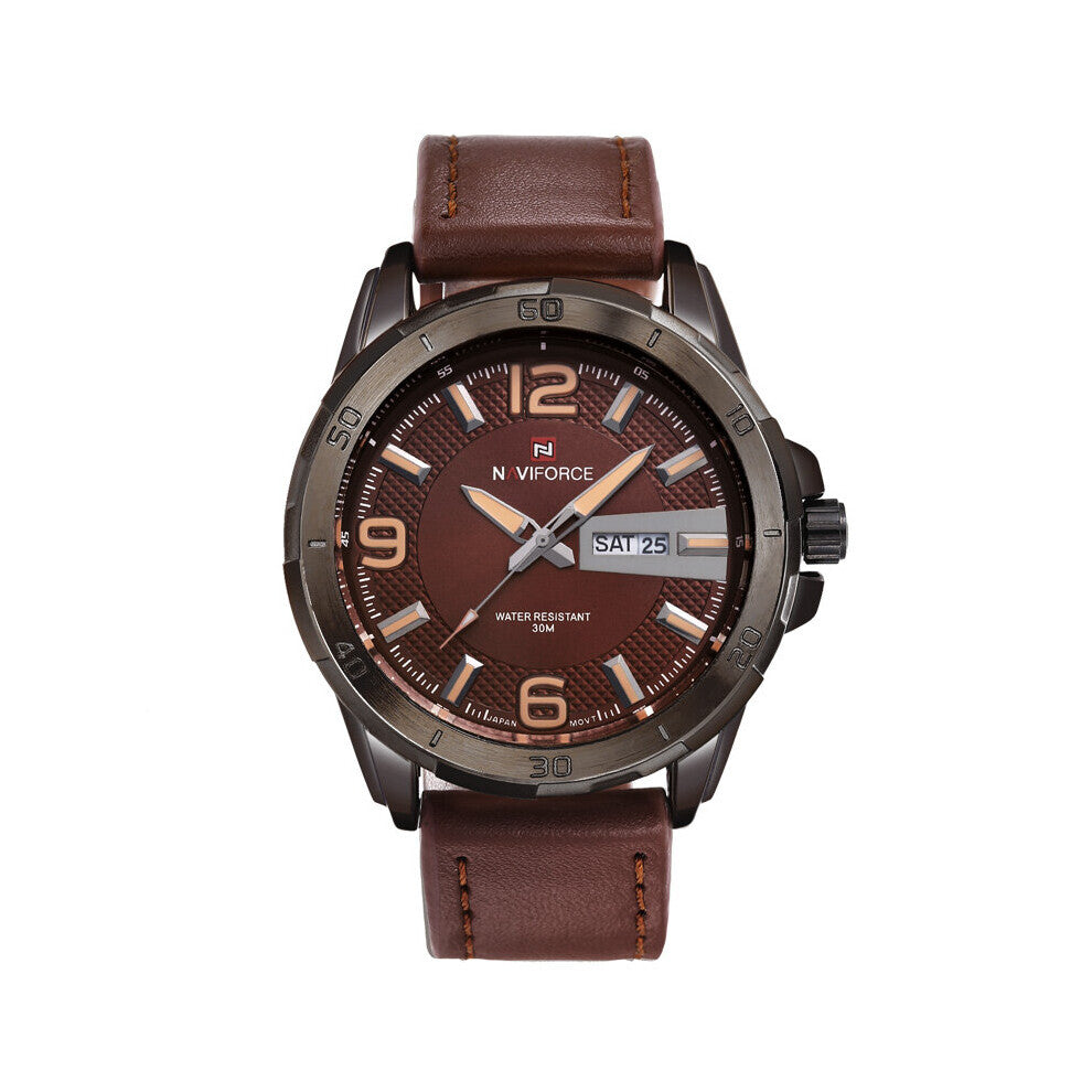 Leather Military Watches Men Quartz Watch Sports Watches Men Wristwatches Relogio Masculino Relojes